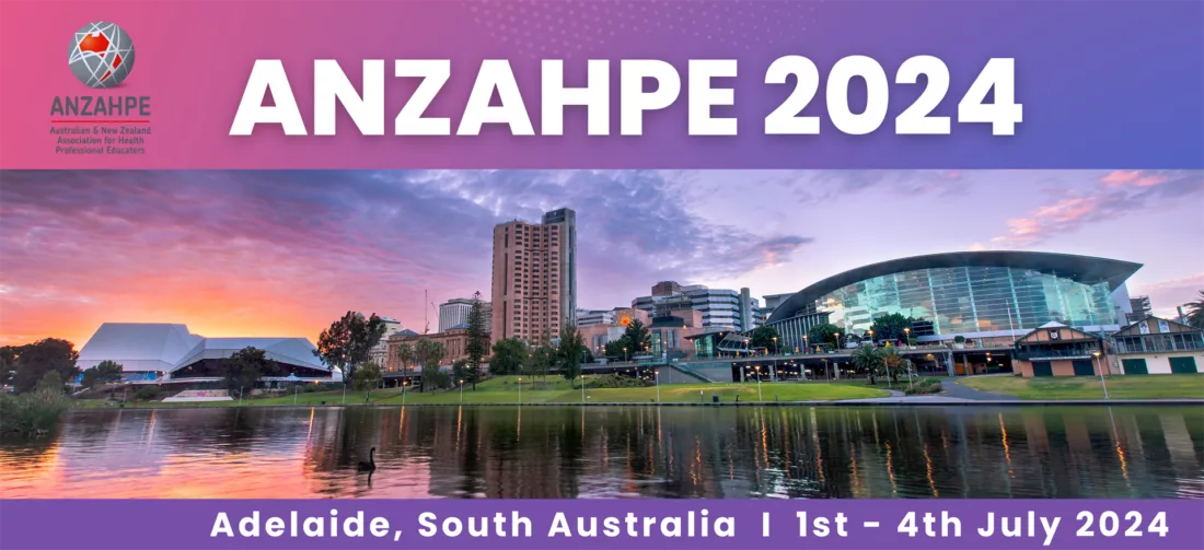 ADELAIDE Banner from ANZAHPE website