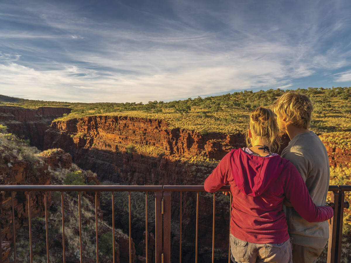 Lookout in Karijini National Park