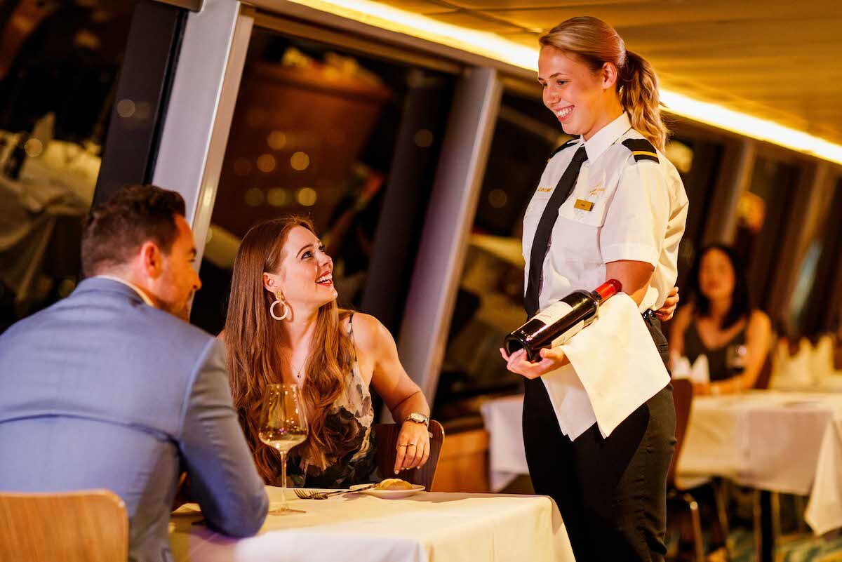 Gold Penfolds dining cruise
