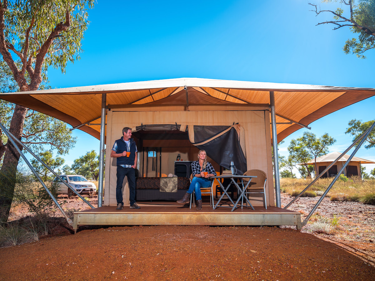 Karijini Eco Retreat tent