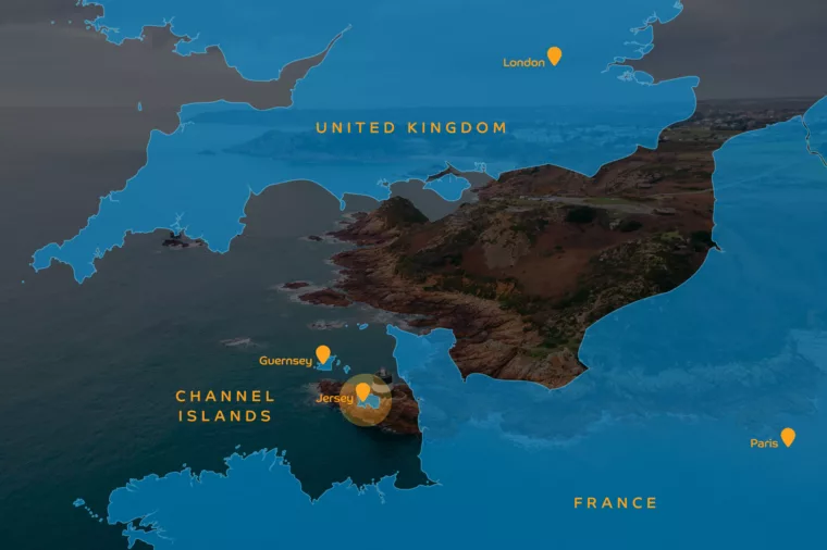 Jersey Map