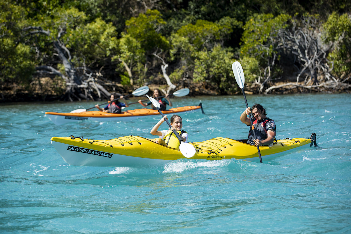 Kayaking in the Whitsundays