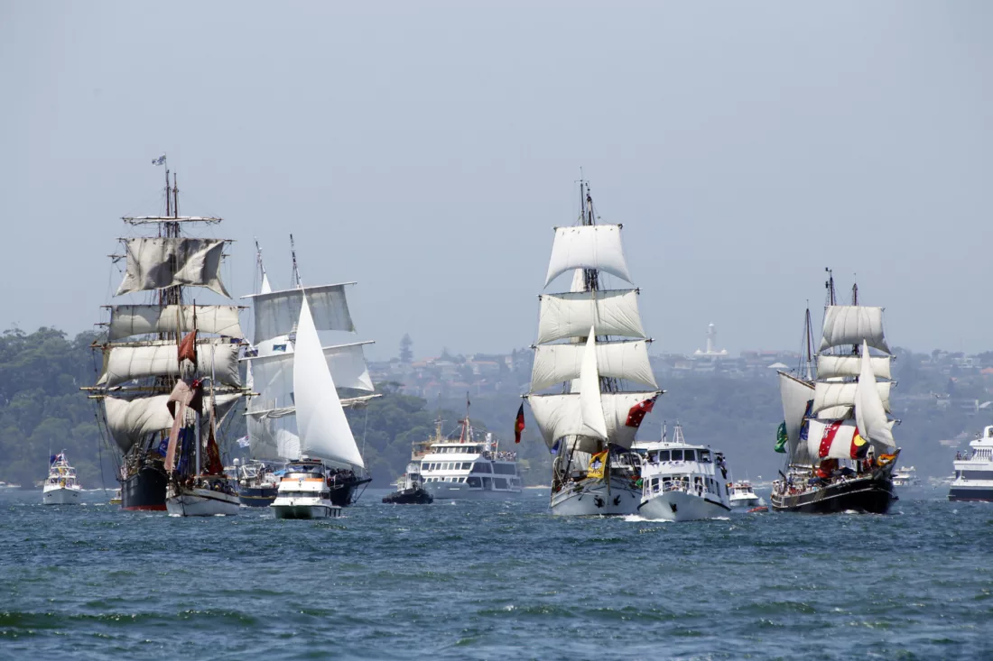 Australia Day Tall Ships Race 4