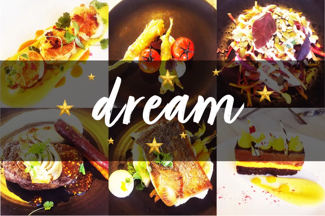 Gold menu dream 5