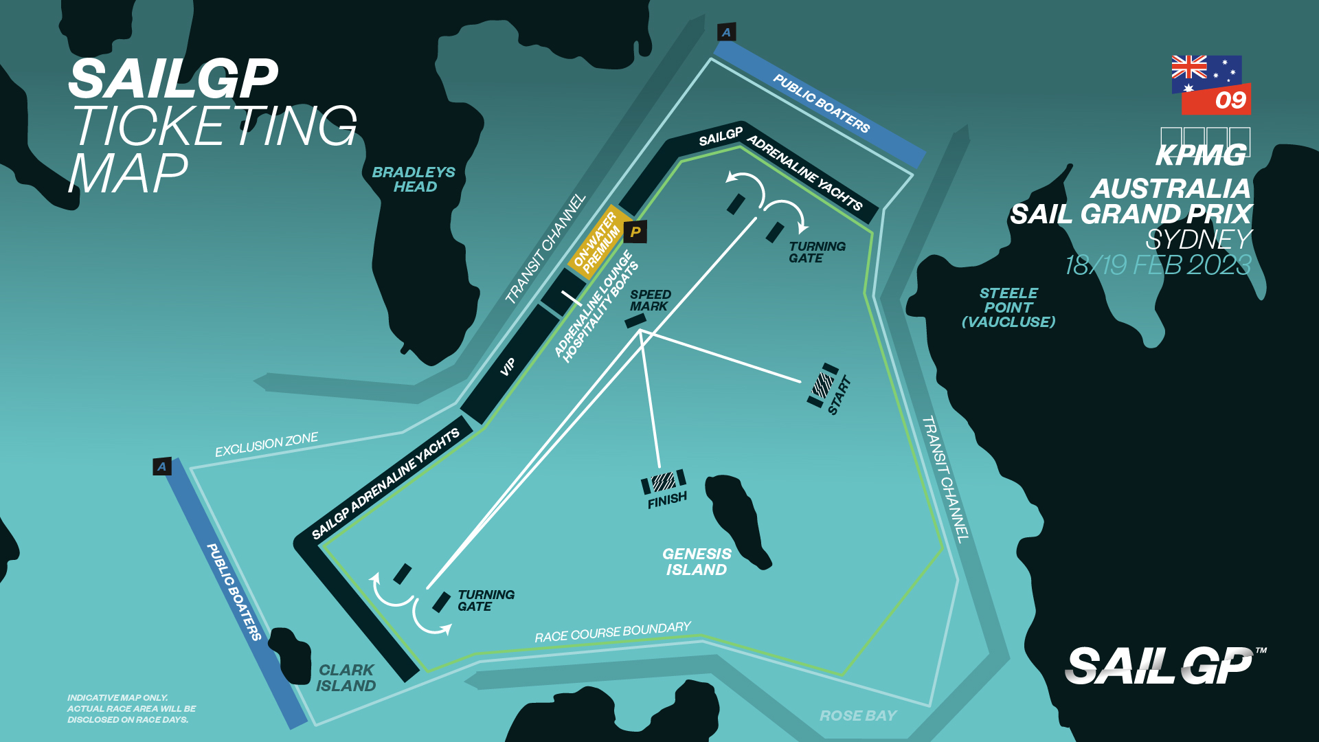 SailGP Access OnWater Spectator Boats 2024 Captain Cook Cruises Sydney Harbour