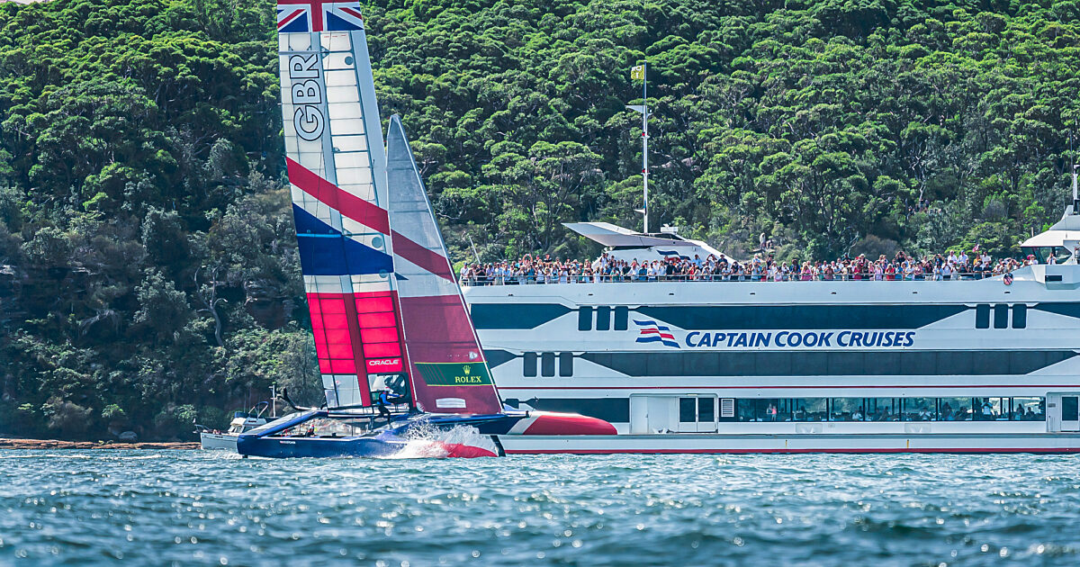 captain cook cruises sailgp