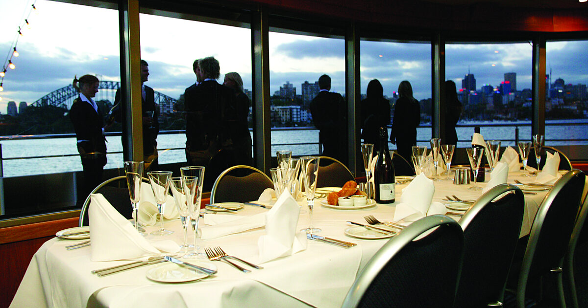 Private Dining Rooms Sydney | Captain Cook Cruises Sydney Harbour