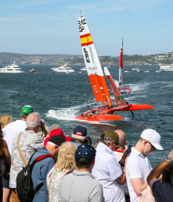SailGP Access OnWater Spectator Boats 2024 Captain Cook Cruises
