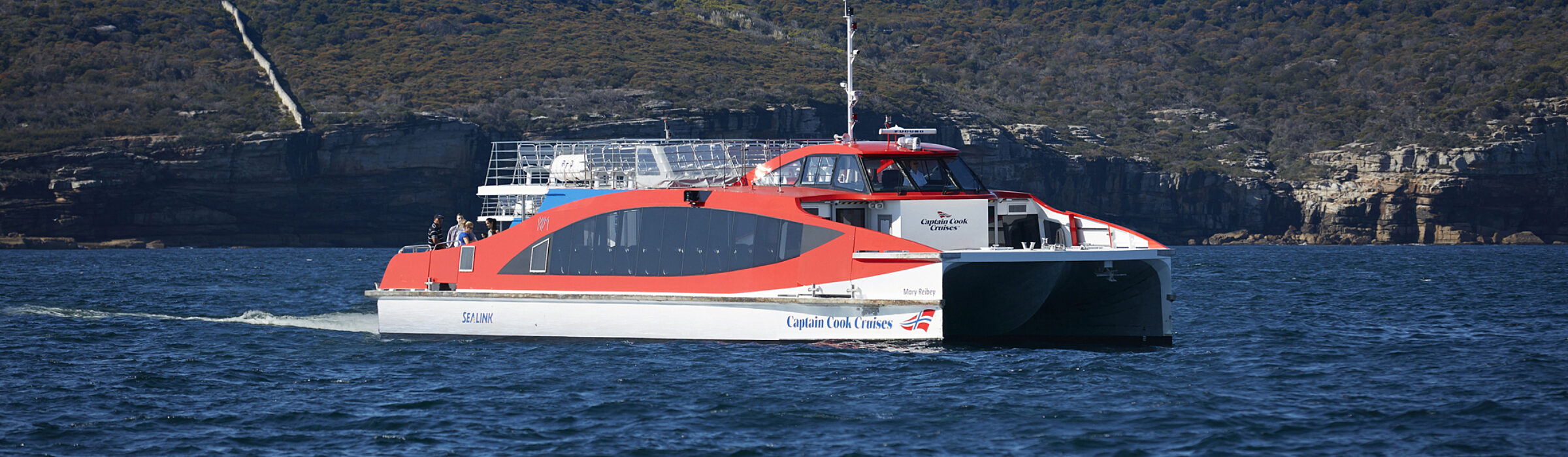 Twin Deck Rocket Ferries Captain Cook Cruises Sydney Harbour