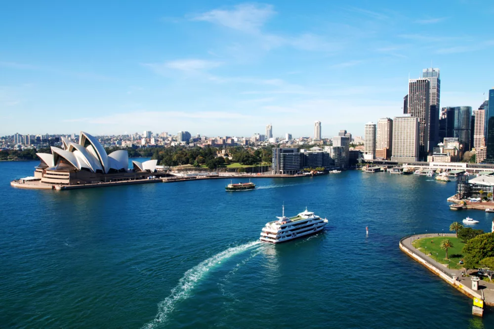 Circular Quay and Opera House Daytime