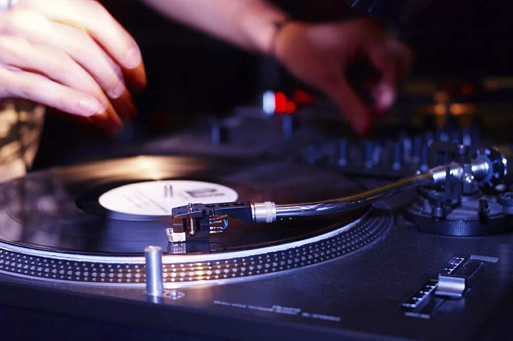 Mixing Table with DJ