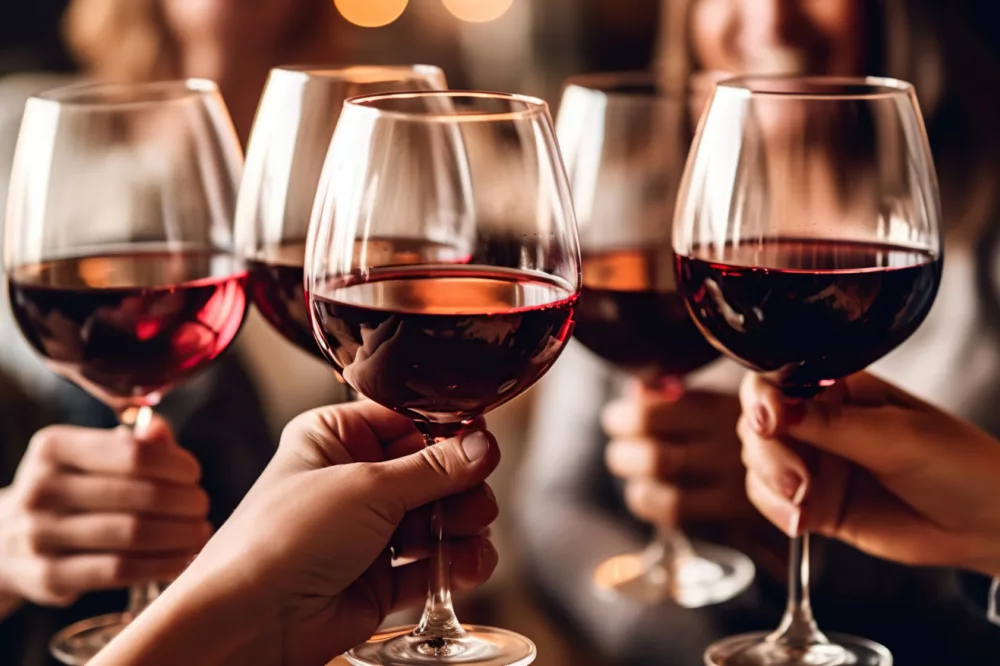 Red Wine Cheers 2676 - ST