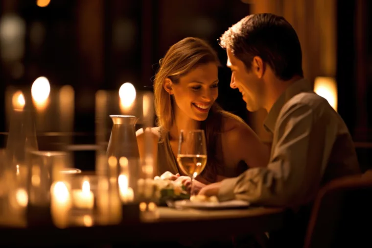 Couple, dinner, romance 4531 ST