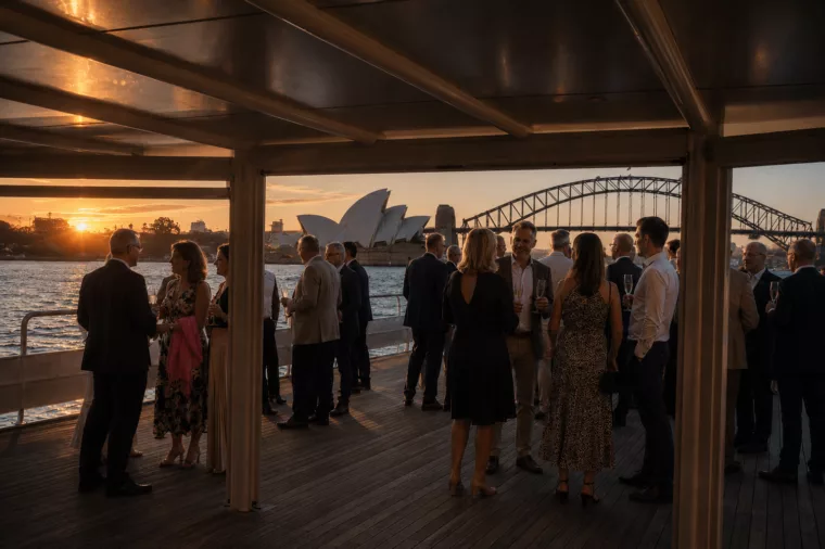 Sydney sunset soirée by the harbor