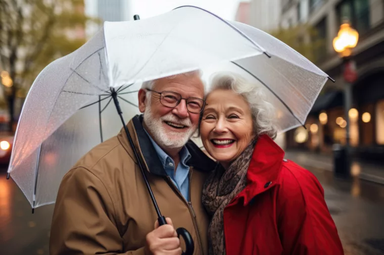 Rainy Day Couple 30823 ST