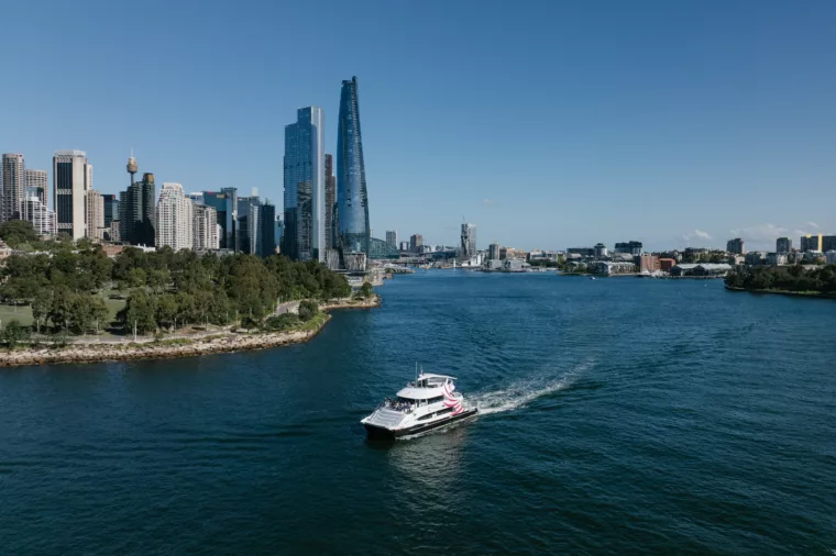 JBCS Sydney Harbour Cruises drone Sydney 5