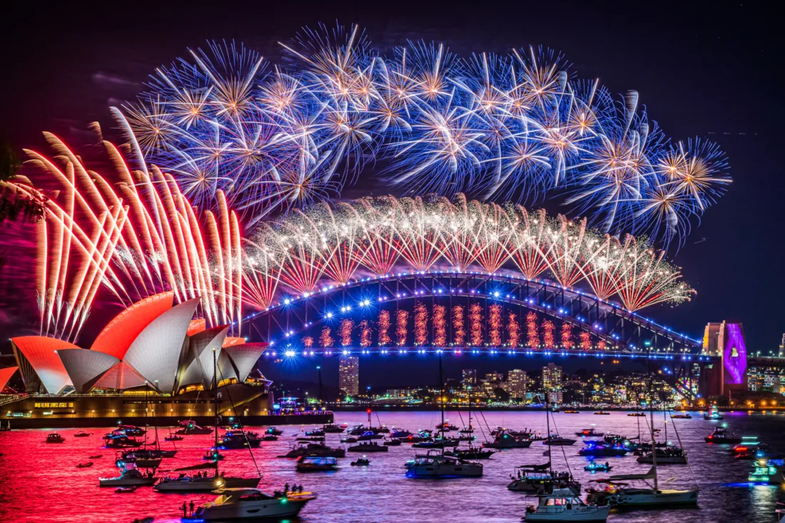 NYE New Years Eve Fireworks - Credit Keith Mc Innes