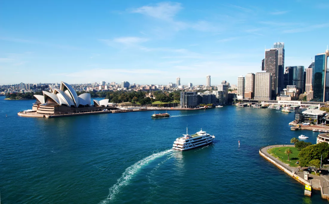 Circular Quay and Opera House Daytime