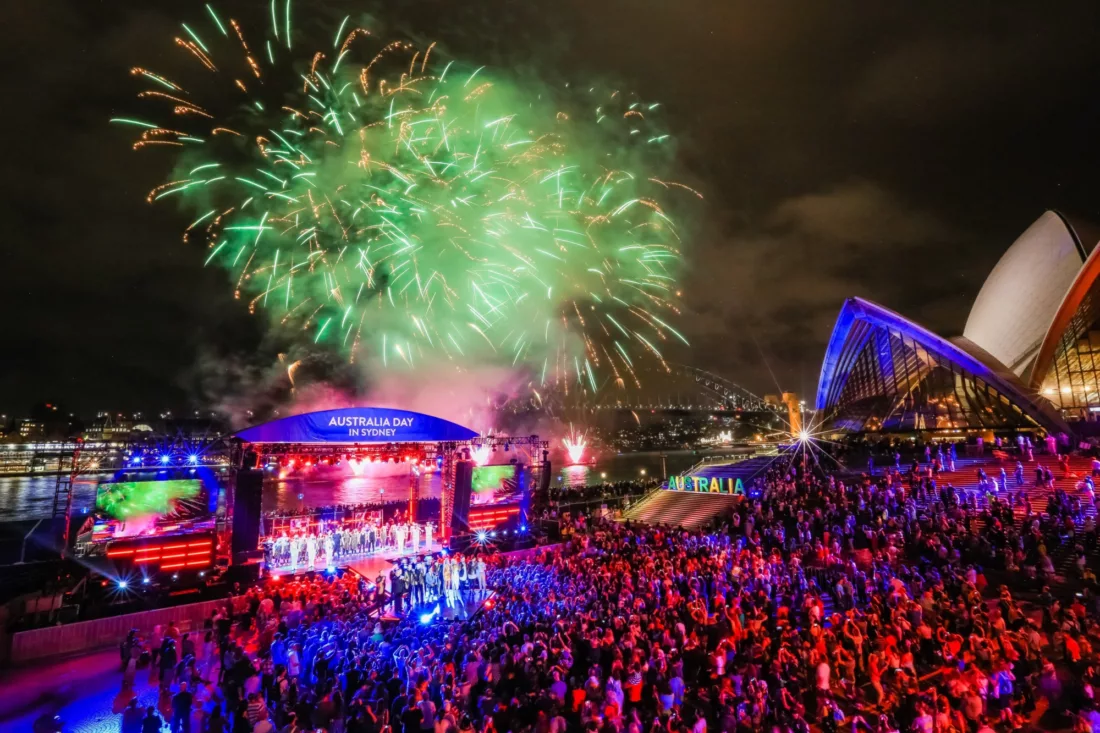 Australia Day Live Concert Salty Dingo 2017 night fireworks special event non-ccc dnsw