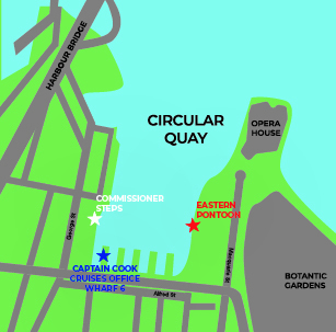 Circular Quay Map