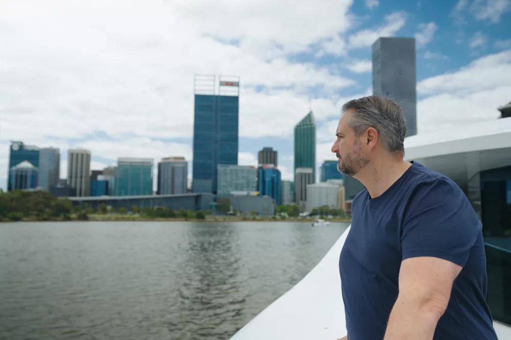 Scenic cruise along Swan River