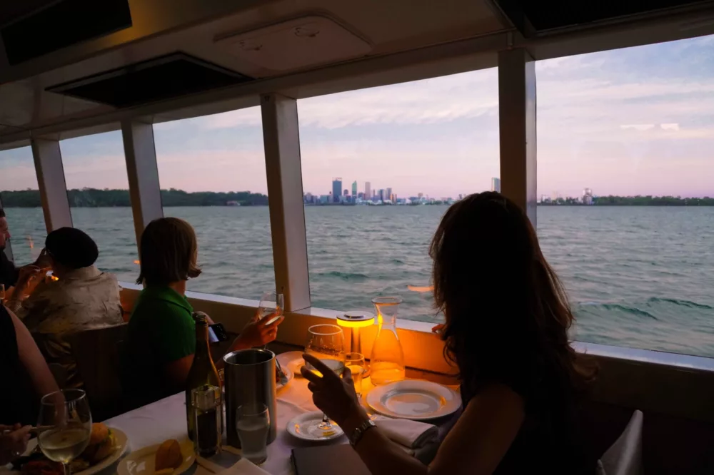 Dinner cruise sunset