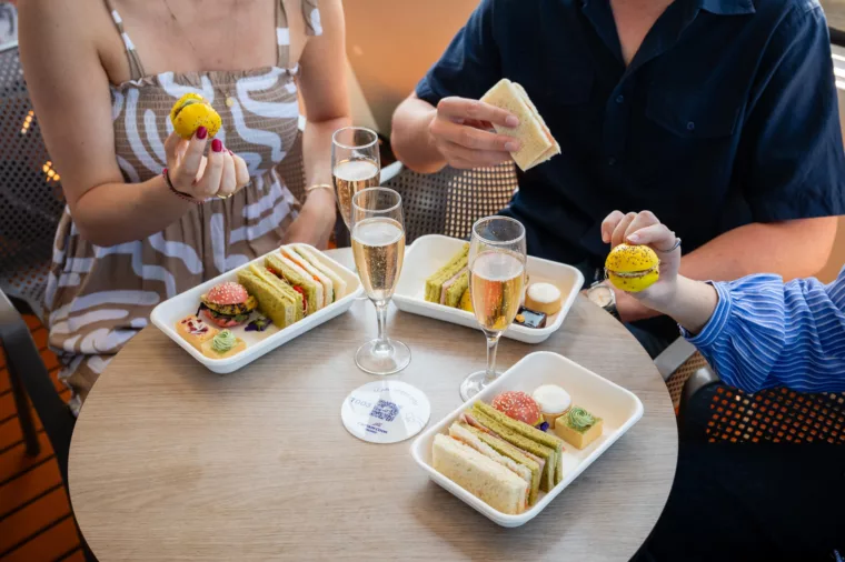 Champagne high tea