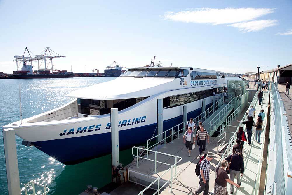 Boat in Fremantle Port