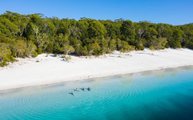 Lake McKenzie, K'gari (formerly Fraser Island)