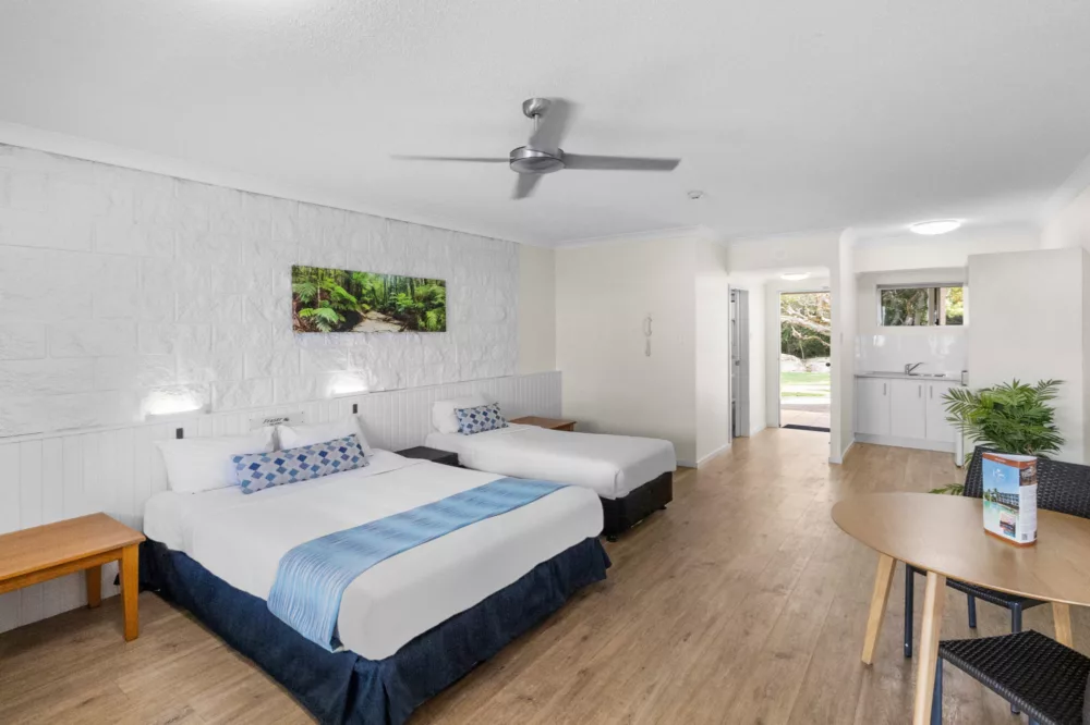Accommodation at K'gari Beach Resort on K'gari Fraser Island