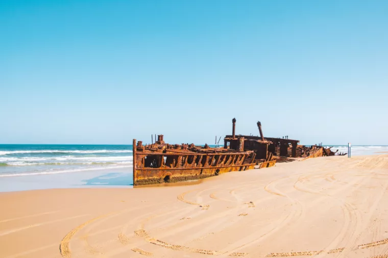 Maheno Shipwreck, Kgari (formerly Fraser Island)