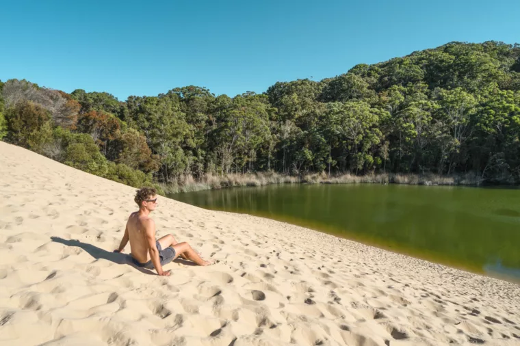 Lake Wabby, K'gari (formerly Fraser Island)