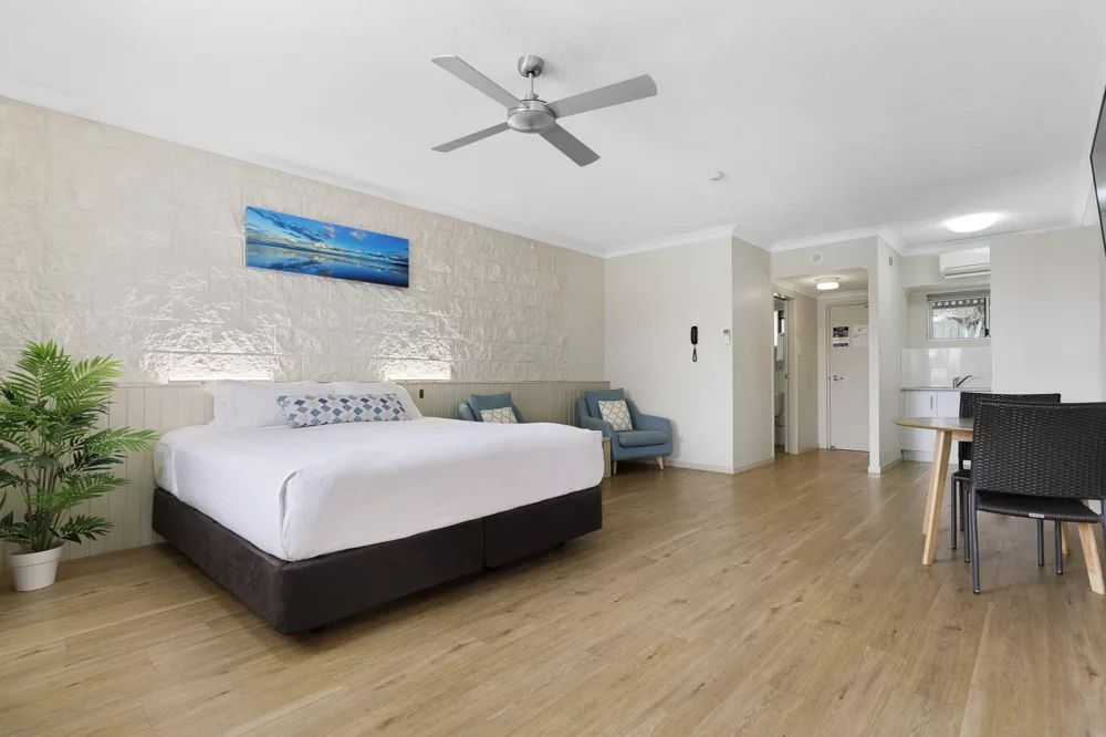 King Hotel Room, K'gari Beach Resort, K'gari (Fraser Island)