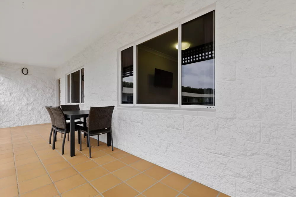 King Two Bedroom Apartment Balcony, K'gari Beach Resort, K'gari (Fraser Island)