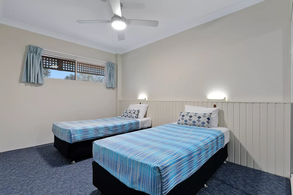 Two Bedroom Apartment Bedroom, K'gari Beach Resort, K'gari (Fraser Island)