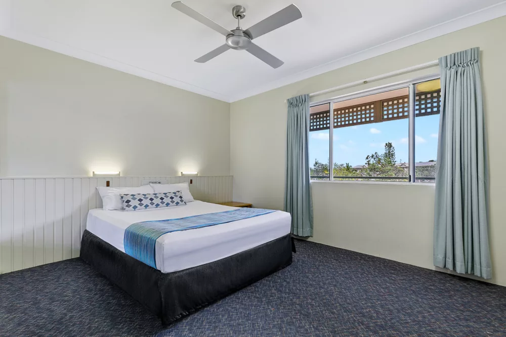 Two Bedroom Apartment Bedroom, K'gari Beach Resort, K'gari (Fraser Island)