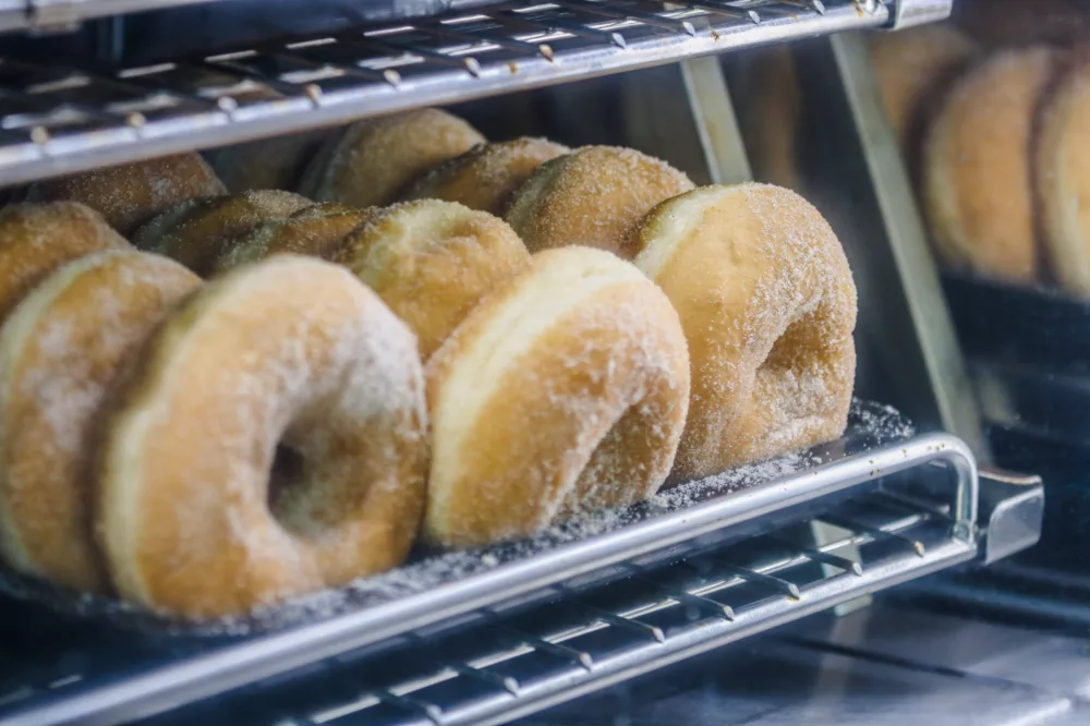 Donuts at Eurong Bakery, K'gari Beach Resort, K'gari (Fraser Island)