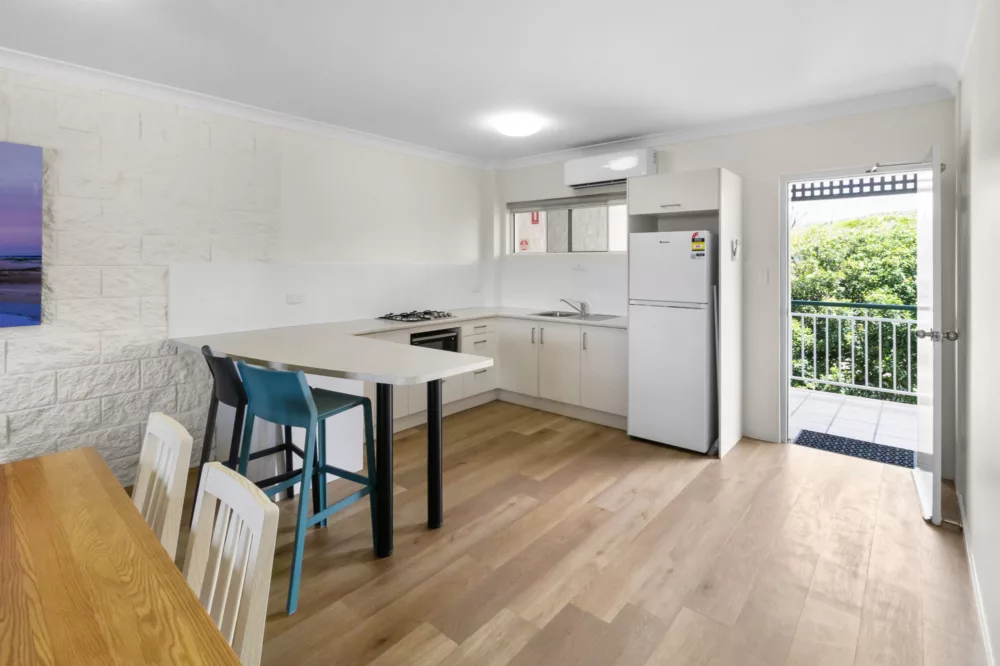 Two Bedroom Apartment, Kitchen, K'gari Beach Resort, K'gari (Fraser Island)