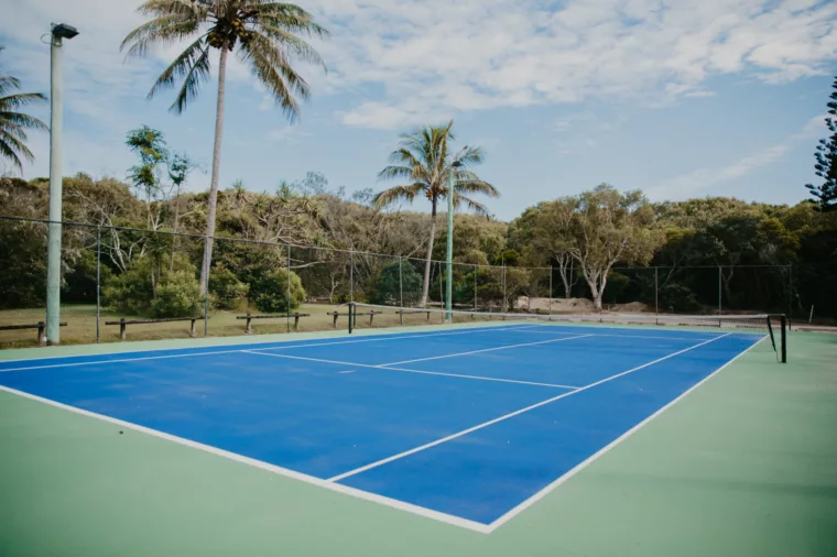 Tennis Court at K'gari Beach Resort, K'gari (Fraser Island)