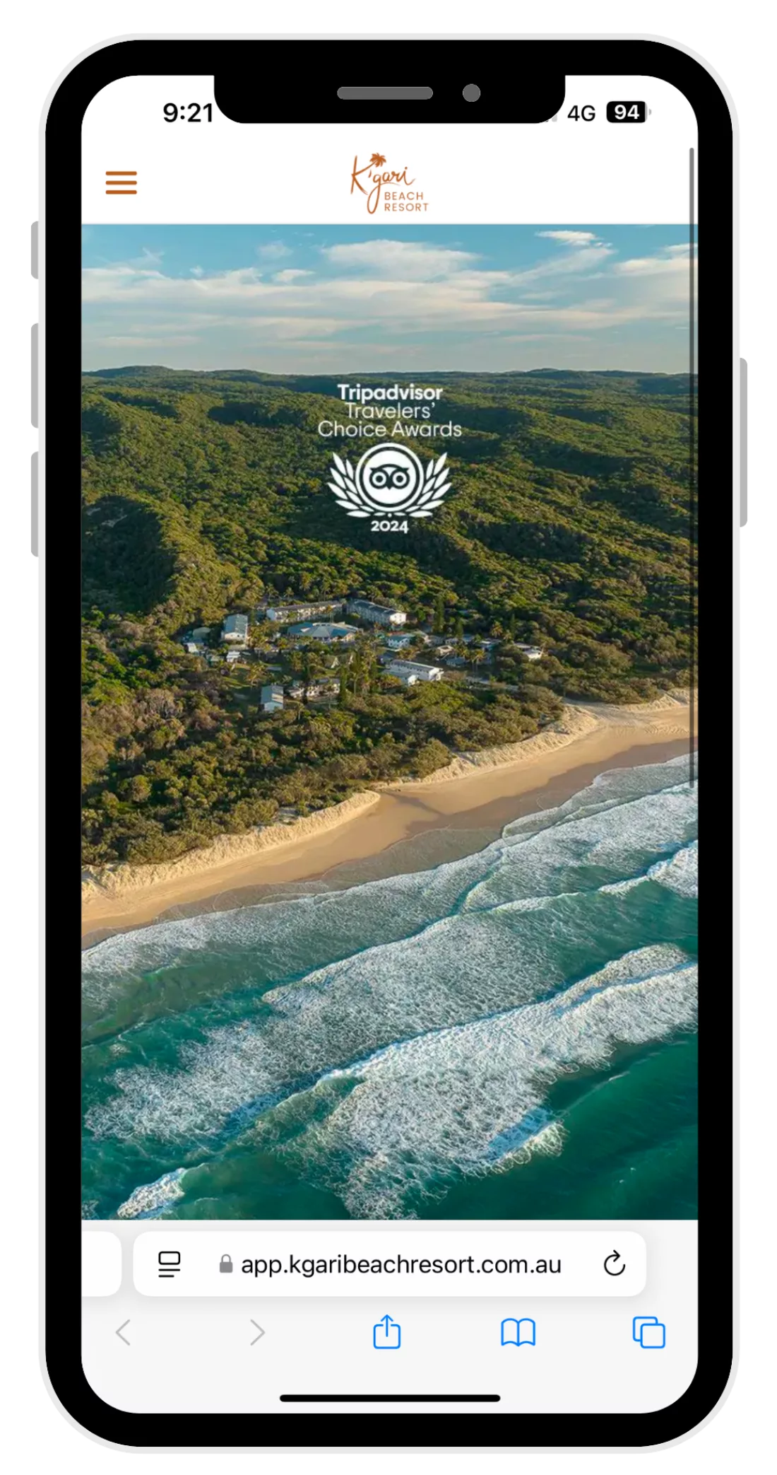 K'gari Beach Resort App