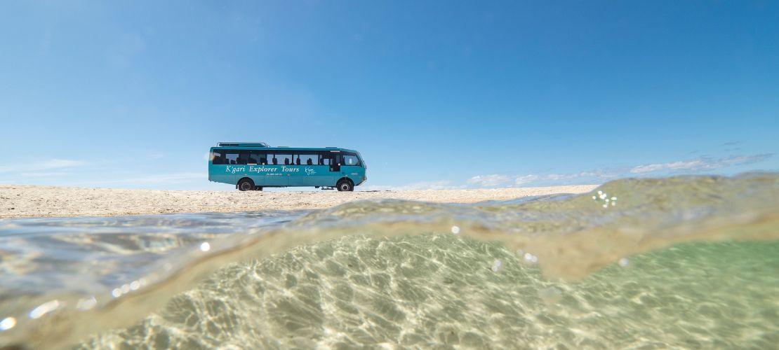 K'gari Explorer Tours on 75 Mile Beach, K'gari (Fraser Island)