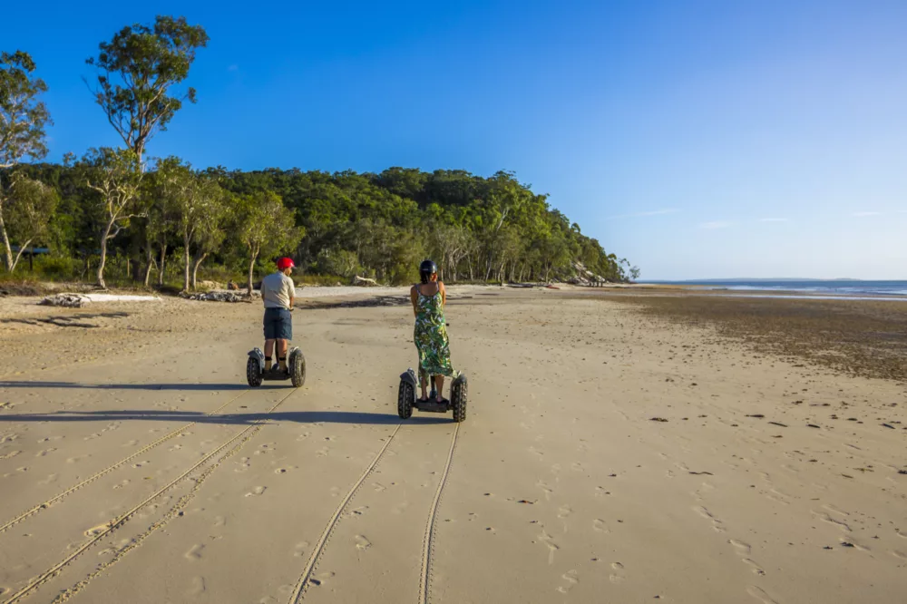 Segways at Kingfisher Bay Resort, K'gari (Fraser Island)