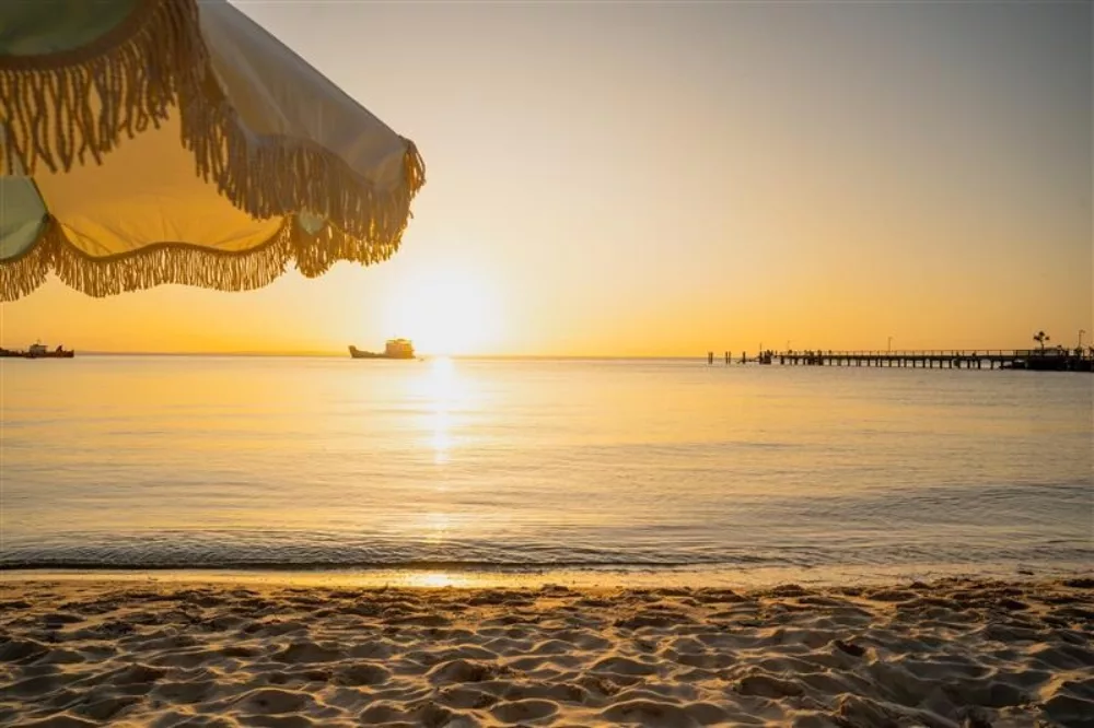 Sunset at Kingfisher Bay Resort