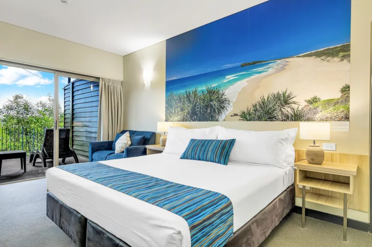 King Bay Hotel Room, Kingfisher Bay Resort, K'gari (Fraser Island)