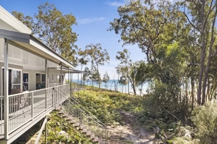 Holiday House by the beach at Kingfisher Bay Resort, K'gari (Fraser Island)