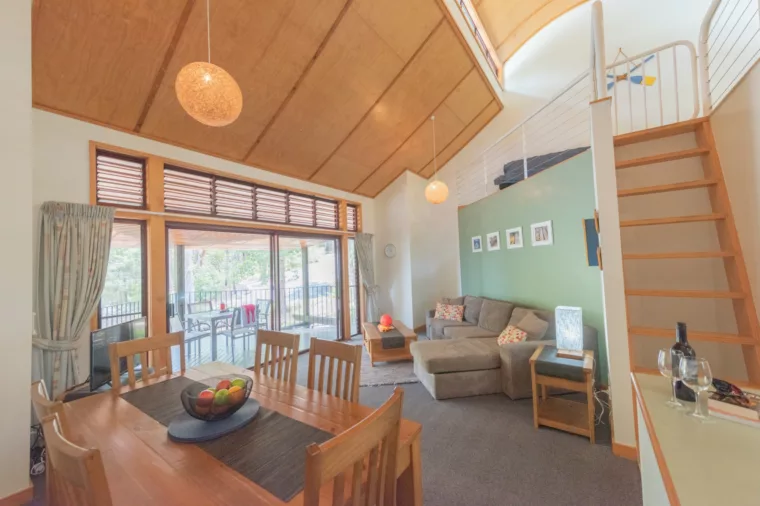 1 Bedroom Loft Villa at Kingfisher Bay Resort, K'gari (Fraser Island)
