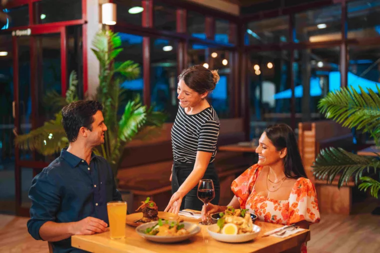 Restaurants at Kingfisher Bay Resort on K'gari Fraser Island