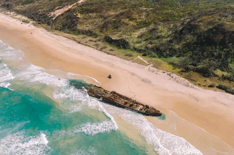 Maheno Shipwreck, K'gari Fraser Island