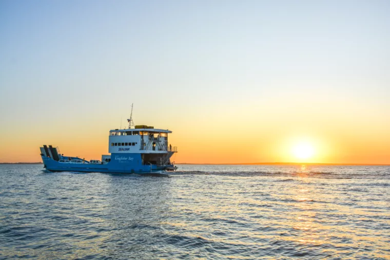 Kingfisher Bay Ferry, K'gari (Fraser Island)