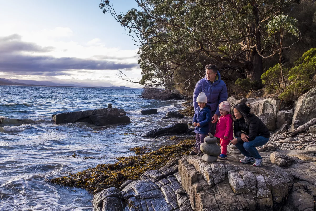 South Bruny National Park. Image credit Tasmania Parks and Wildlife Service